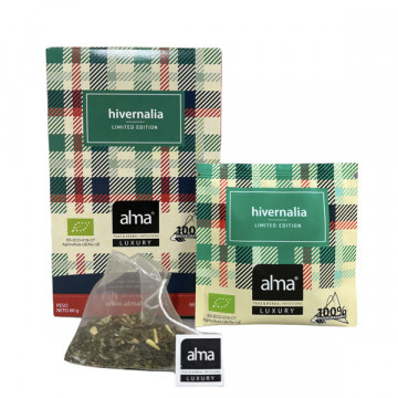 Alma HIVERNALIA sypaný bylinný čaj v pyramidách, 20 sáčků