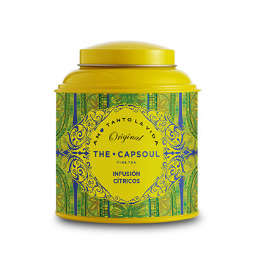 CapSoul CITRUS INFUSION, sypaný ovocný čaj s citrusy a šípky, 100g