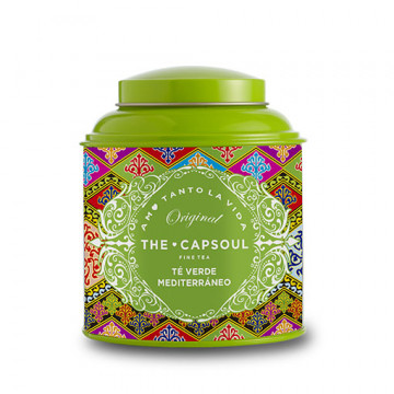 CapSoul MEDITERRANEAN GREEN, sypaný zelený čaj s citronovou trávou, 100g