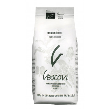 Caffe Vescovi BIO ORGANIC, zrnková káva 1000g