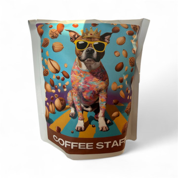 COFFEE STAFF Master blend Brazil - Guatemala zrnková kava 250g
