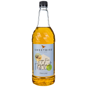 Sirup SWEETBIRD Lískový Oříšek BEZ CUKRU 1000 ml