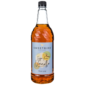 Sirup SWEETBIRD Vanilka BEZ CUKRU 1000 ml