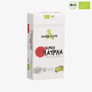 Kapsle MATCHA kompatibilní se systémem nespresso, prémiová kvalita 15g